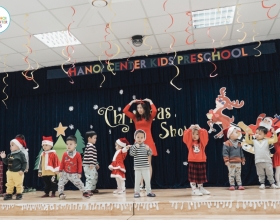 Christmas Show ấm cúng tại Hanoi Center Kids