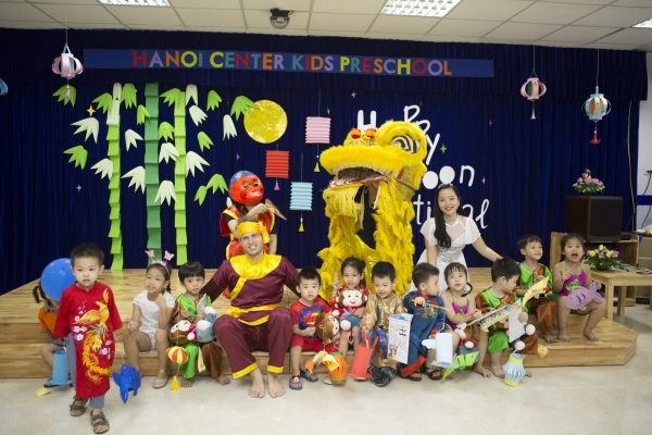 Lễ hội trăng rằm tại trường Hanoi Center Kids