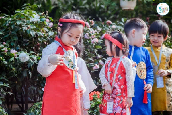 Sự kiện trải nghiệm Tết HCK 2021 của trường mầm non Hanoi Center Kids