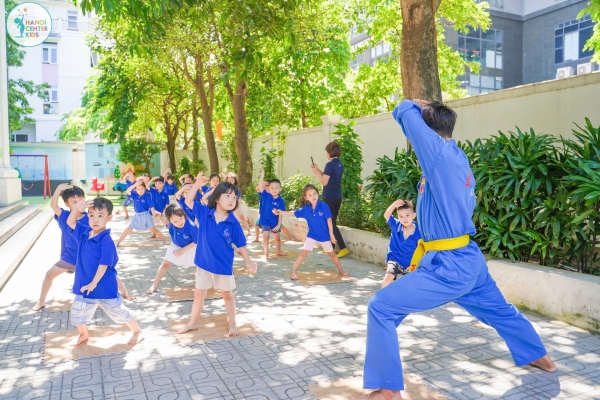 VÕ THUẬT CHO TRẺ MẦM NON