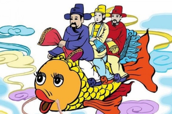 Truyện kể bé nghe: Sự tích Ông Táo về trời