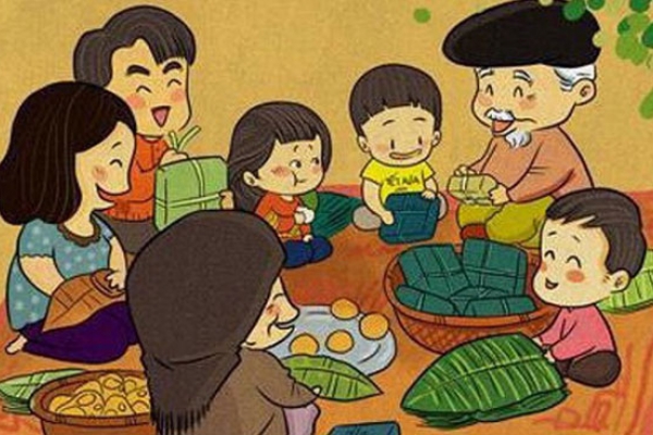 Những việc bé có thể làm cùng ba mẹ để chuẩn bị Tết Nguyên đán