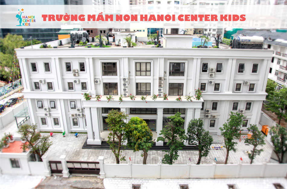 Cơ sở vật chất trường mầm non Hanoi Center Kids tại quận Thanh Xuân, Hà Nội (Ảnh: website trường)